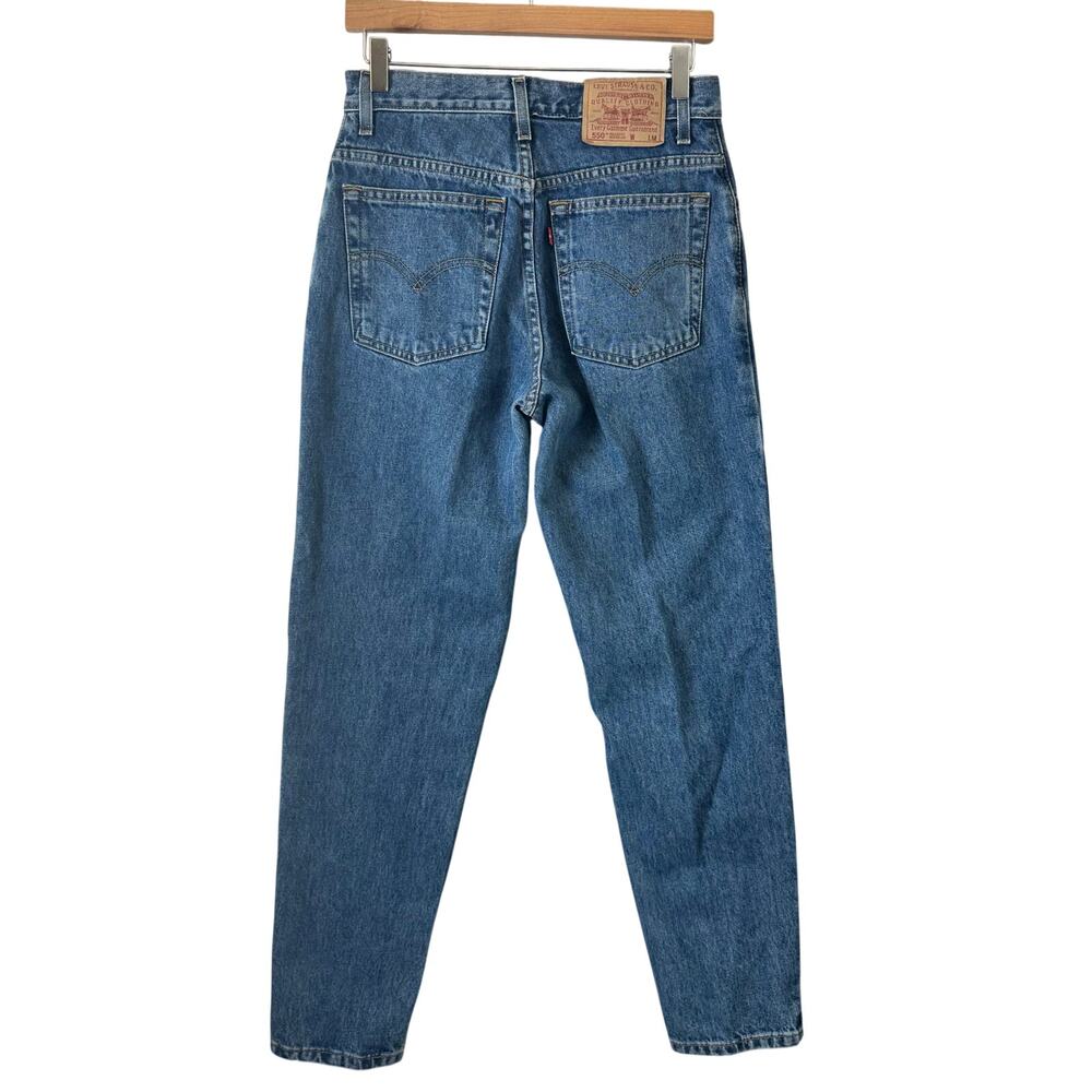 Vtg Levi’s 550 Relaxed Tapered Leg Women’s Tall Baggy Retro 28X32 Junior Size 9